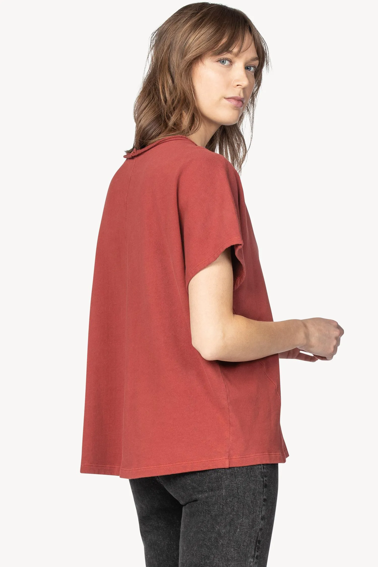 Oversized Boxy Boatneck sold by Lilla P product image thumbnail 4