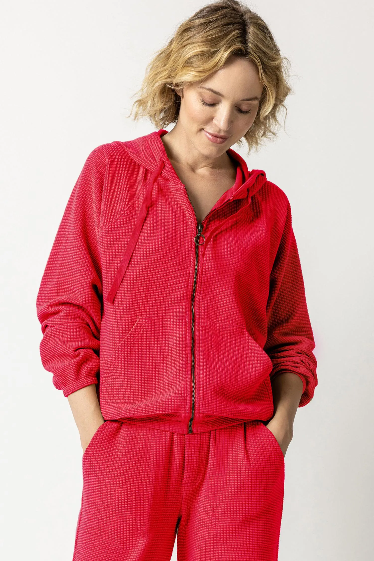Zip Front Hoodie sold by Lilla P product image thumbnail 3