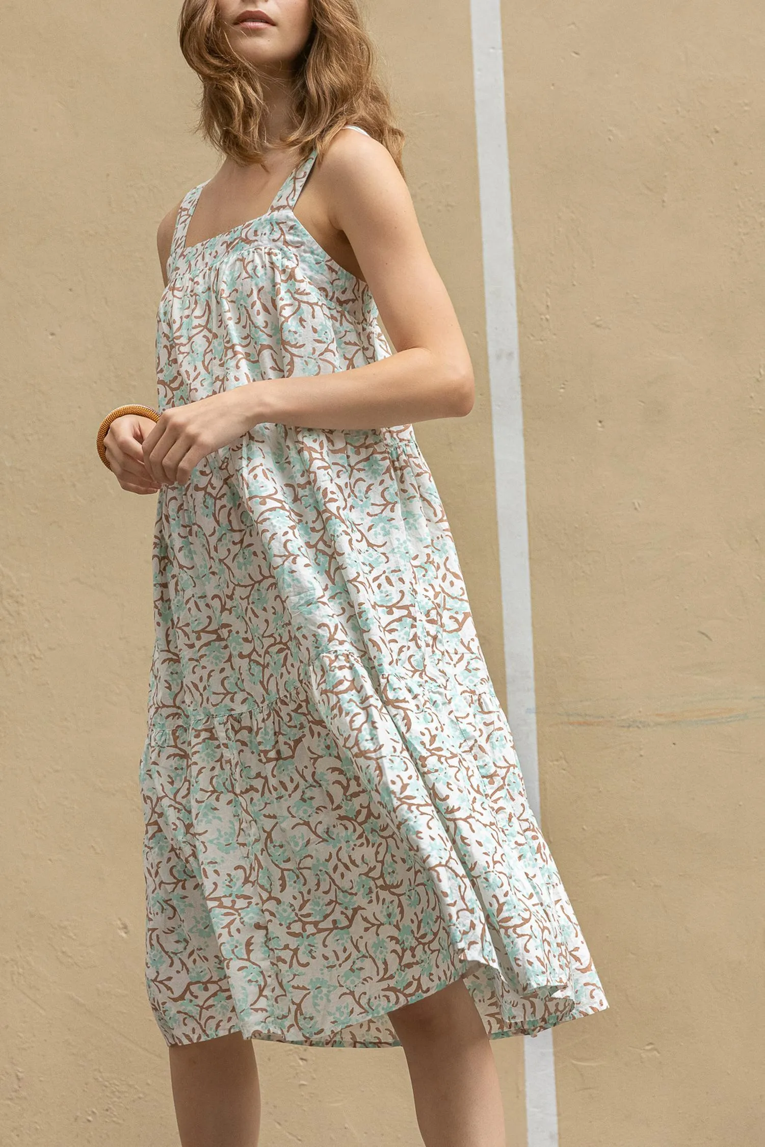 Peplum Seam Tank Dress sold by Lilla P product image thumbnail 5