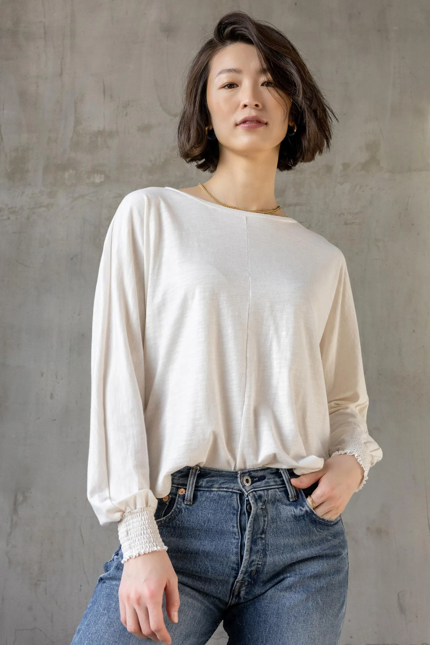 Boatneck Dolman sold by Lilla P