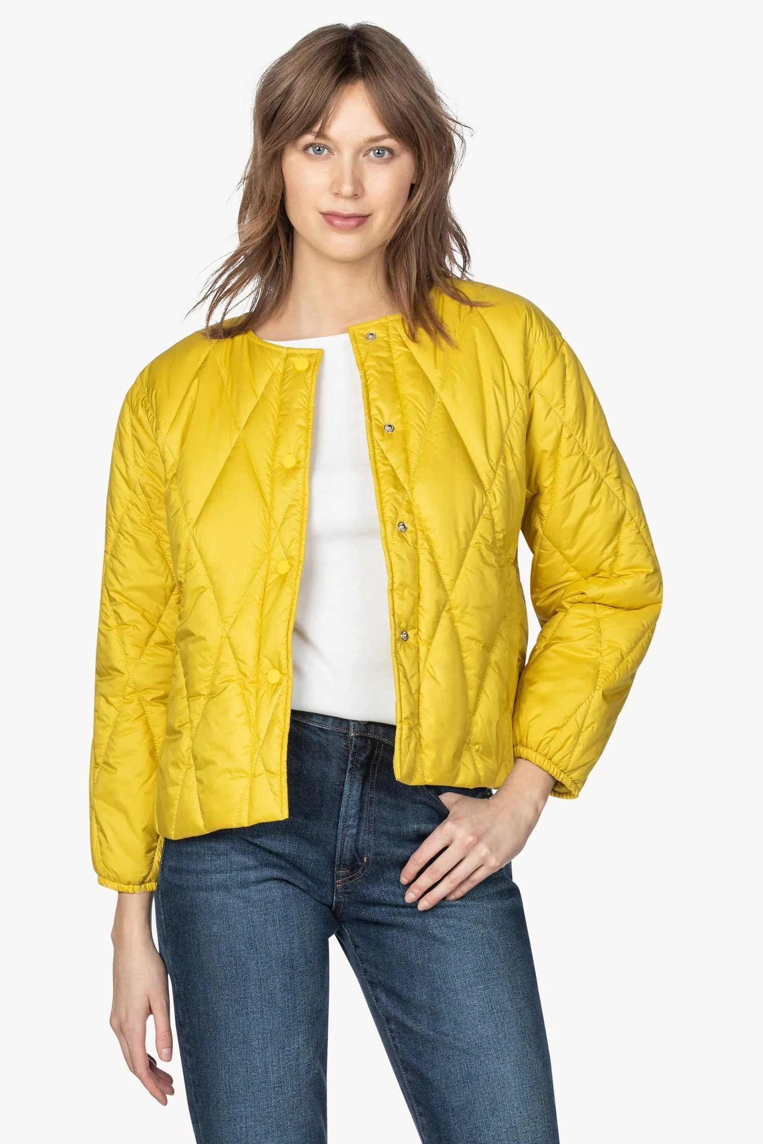 Diamond Quilted Jacket sold by Lilla P product image thumbnail 3