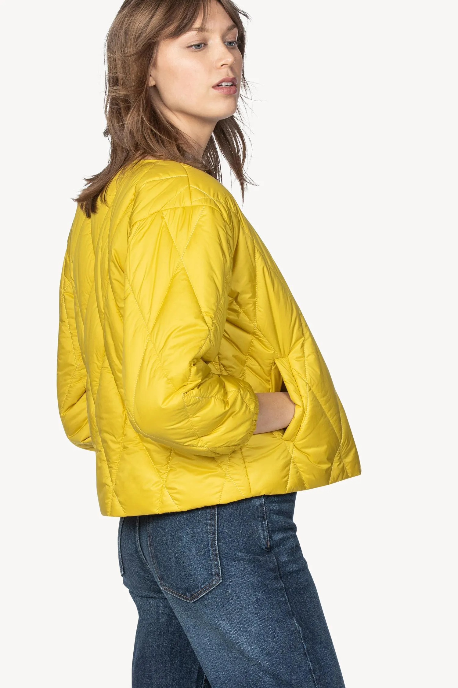 Diamond Quilted Jacket sold by Lilla P product image thumbnail 4