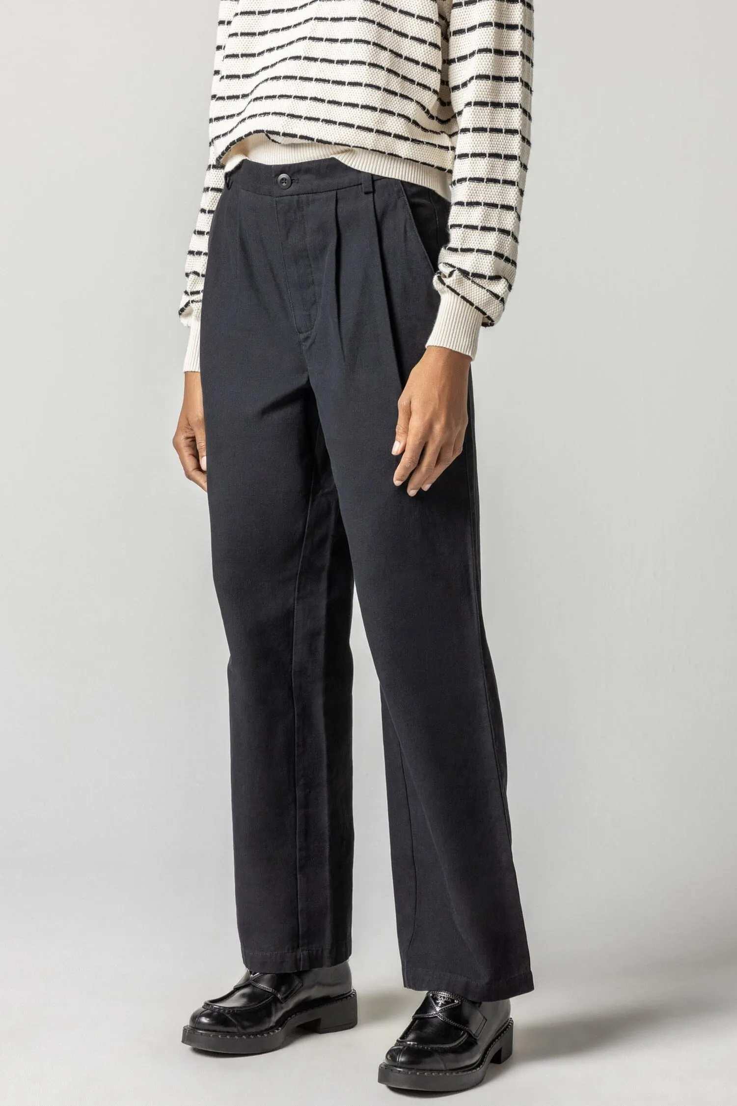 Pleat Front Trouser sold by Lilla P product image thumbnail 2