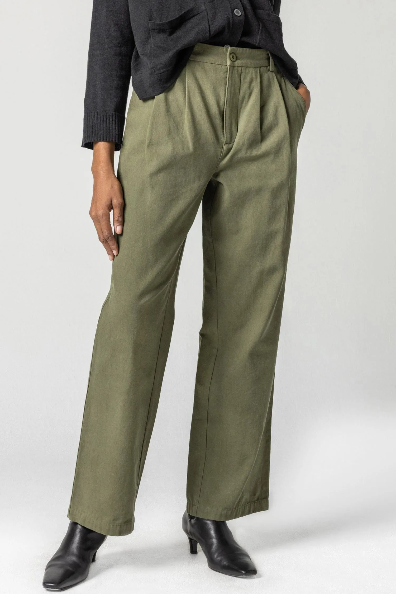 Pleat Front Trouser sold by Lilla P