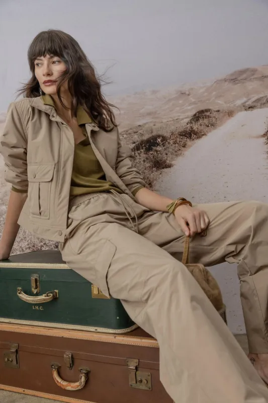 Nylon Cargo Pant sold by Lilla P