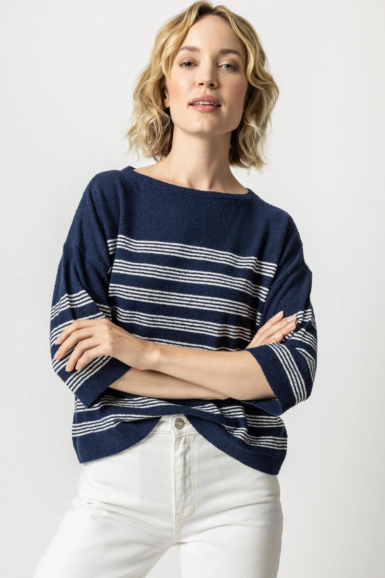 Oversized Boatneck Sweater sold by Lilla P