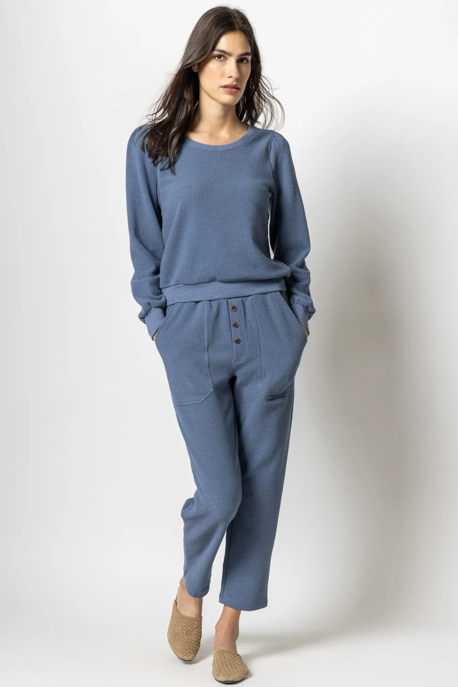 Waffle Pant sold by Lilla P product image thumbnail 3