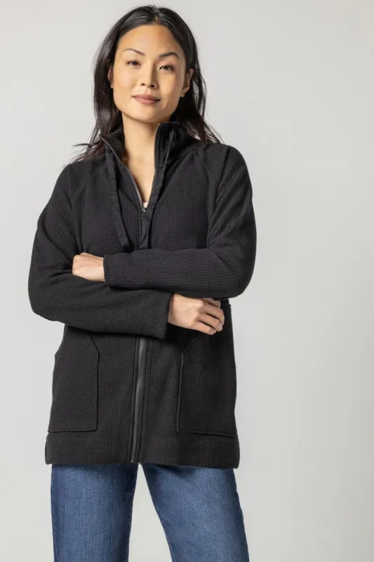 Long Sleeve Zipper Cardigan sold by Lilla P