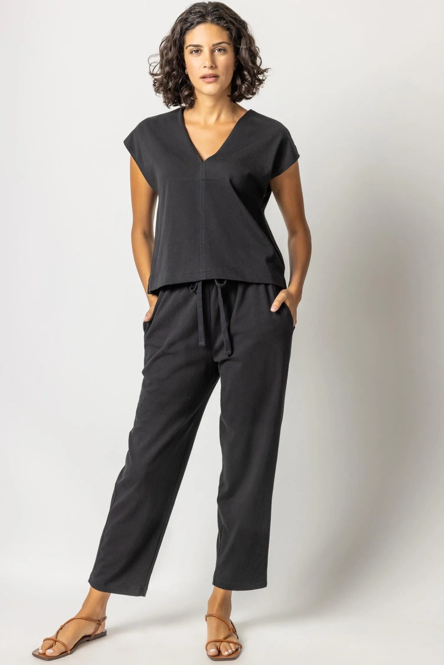 Easy Ankle Pant sold by Lilla P product image thumbnail 4