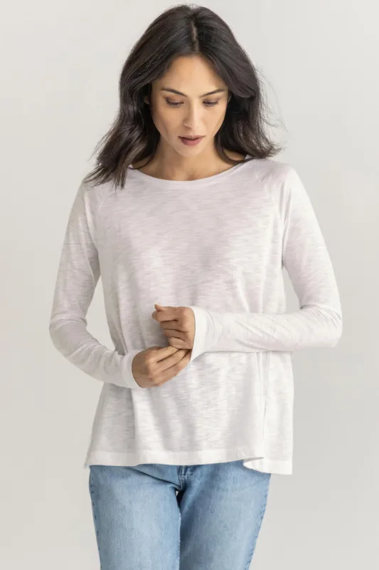 Long Sleeve Pleat Back sold by Lilla P