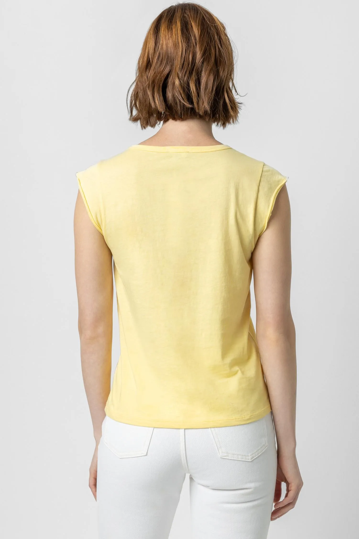 Cap Sleeve Scoop Neck sold by Lilla P product image thumbnail 4