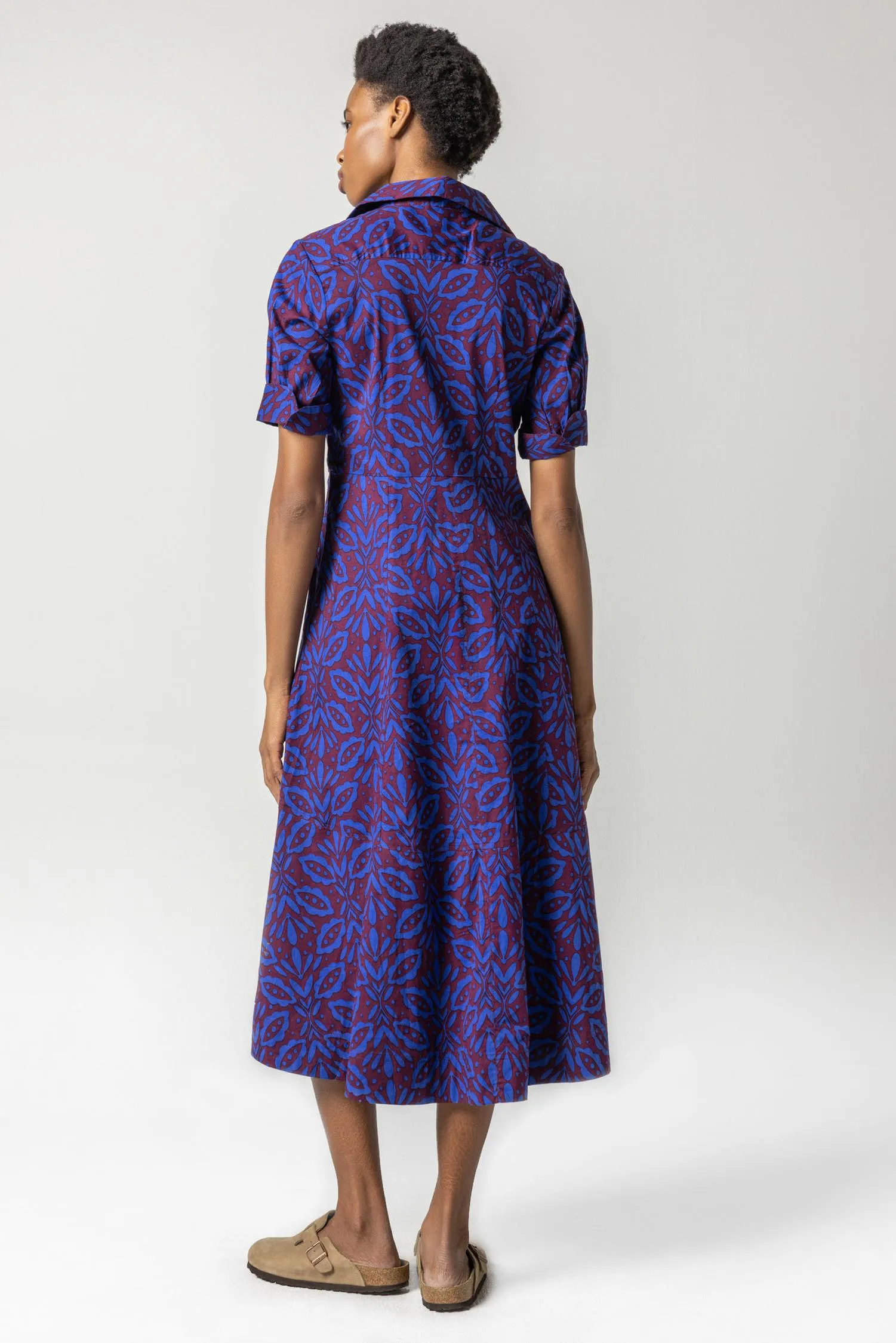 Collared Maxi Dress sold by Lilla P product image thumbnail 4