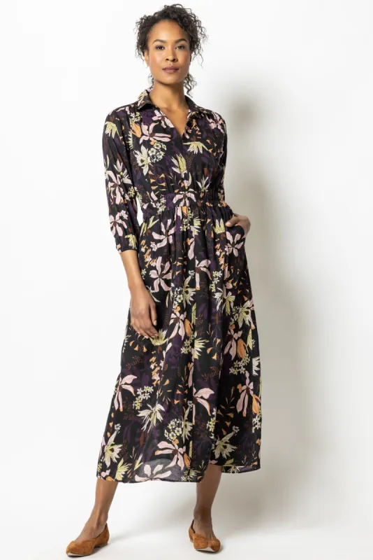 Elastic Waist Collared Maxi sold by Lilla P