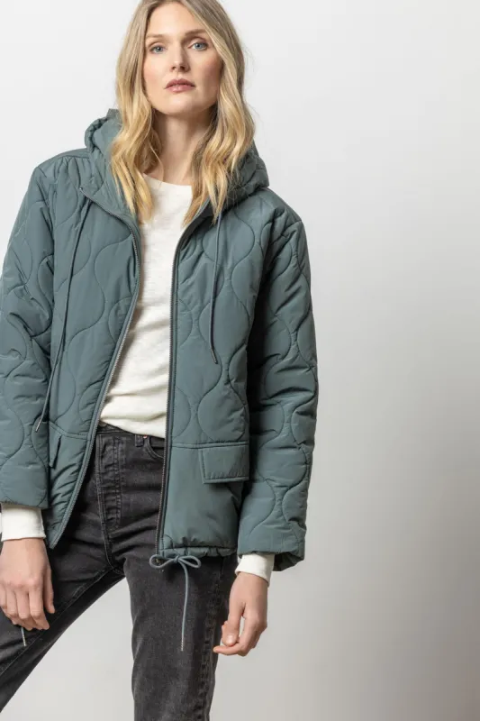 Nylon Quilted Jacket sold by Lilla P