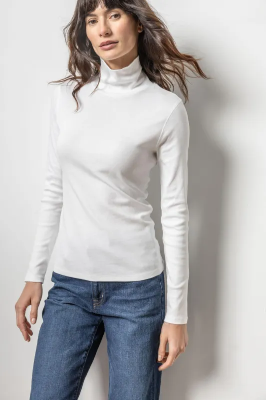 Long Sleeve Turtleneck Tee sold by Lilla P