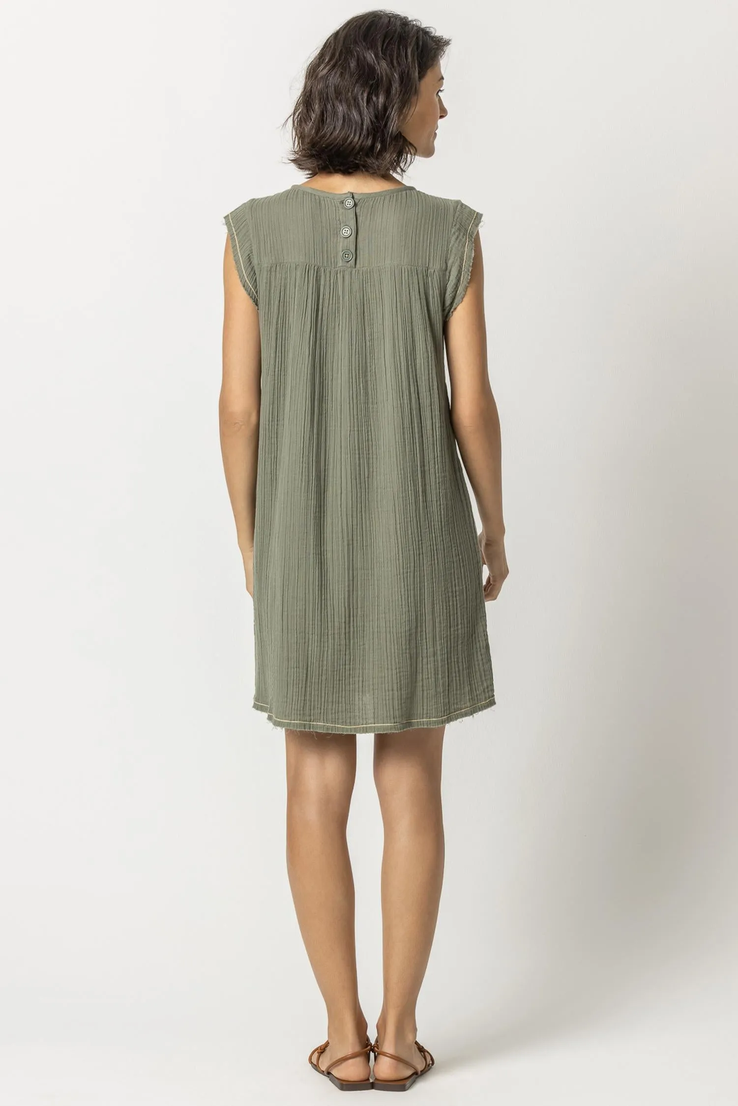 Cap Sleeve Dress sold by Lilla P product image thumbnail 2