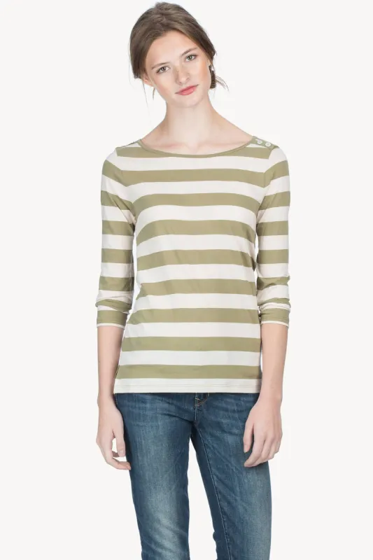 3/4 Sleeve Boatneck sold by Lilla P