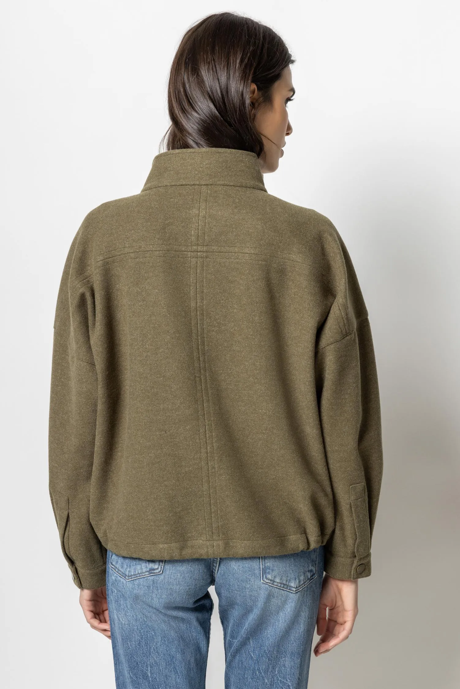 Drop Shoulder Jacket sold by Lilla P product image thumbnail 4