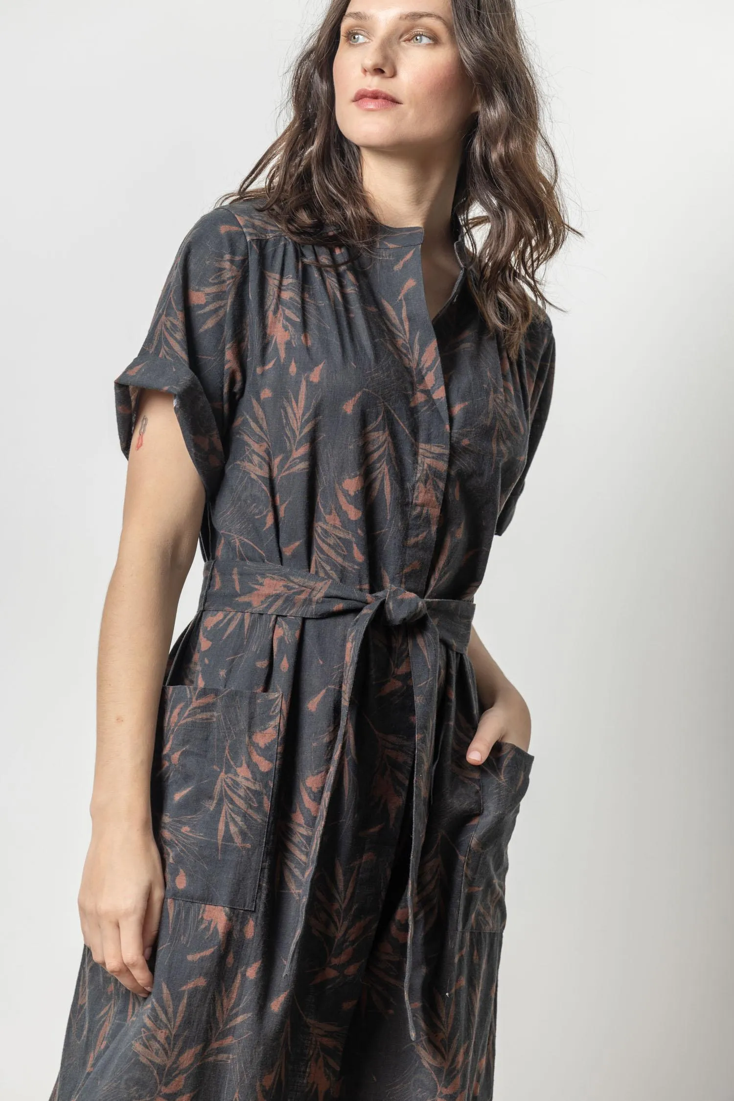 Maxi Button Down Dress sold by Lilla P product image thumbnail 2