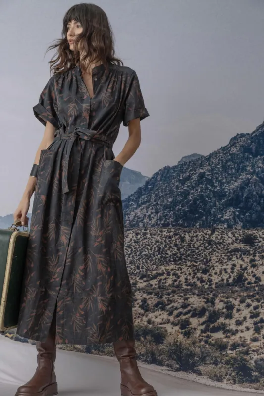 Maxi Button Down Dress made by Lilla P