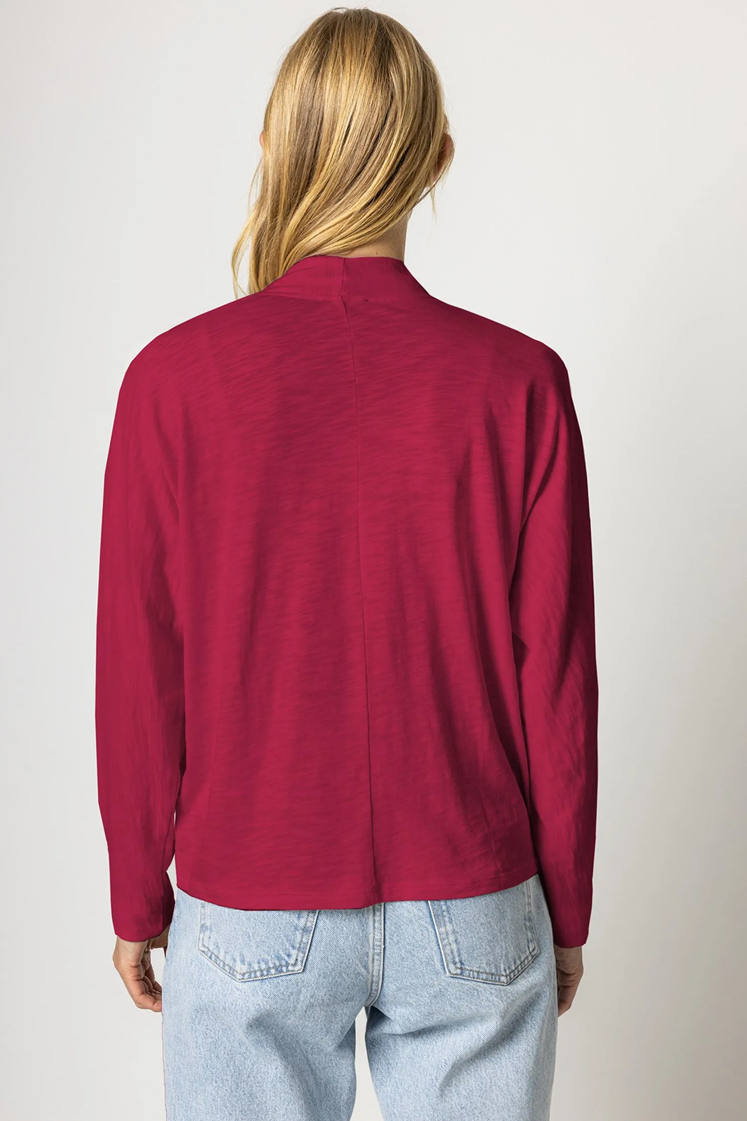 Split Collar Dolman Top sold by Lilla P product image thumbnail 4
