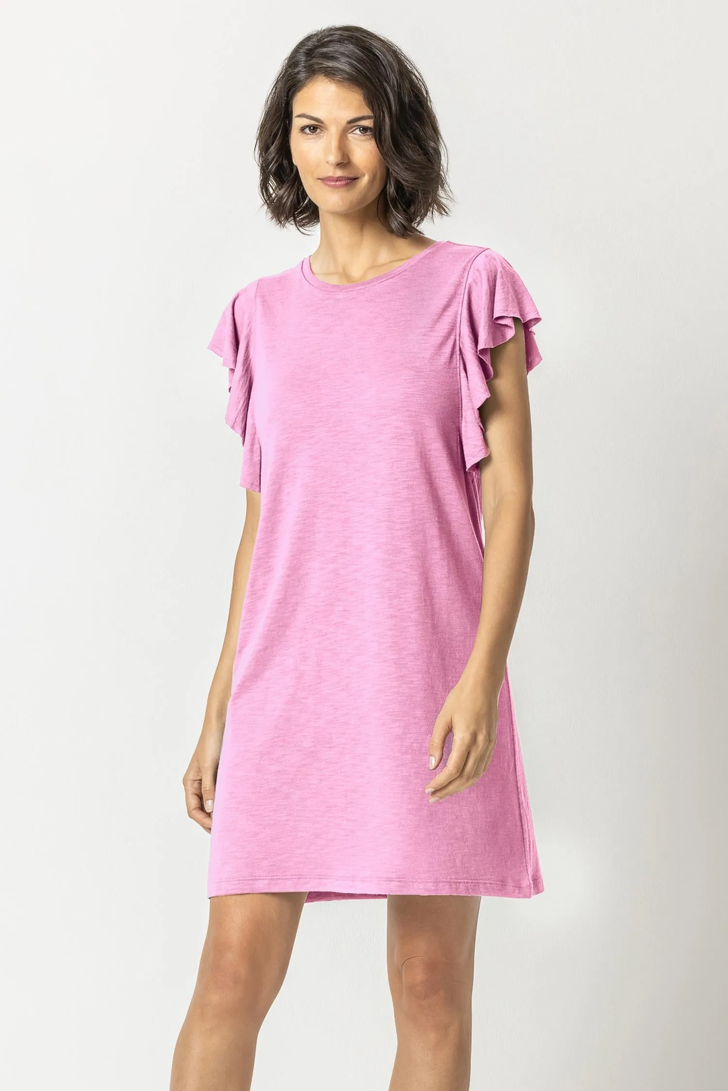 Flutter Sleeve Shift Dress sold by Lilla P