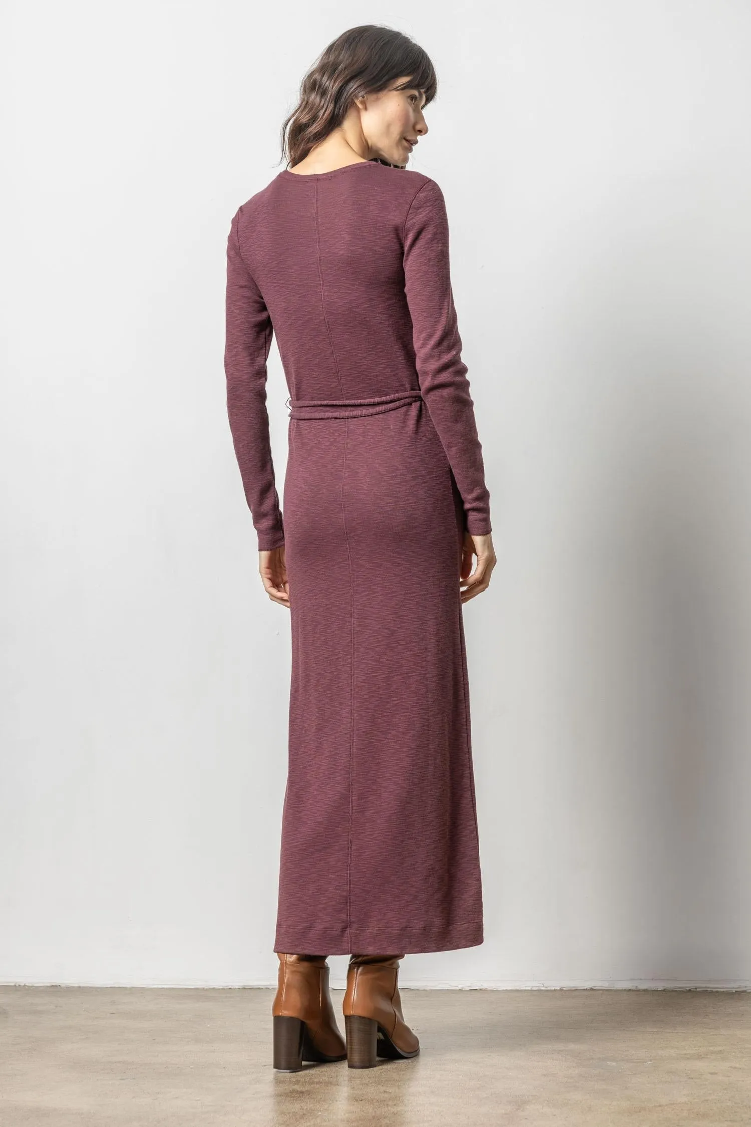 Belted Maxi Column Dress sold by Lilla P product image thumbnail 2
