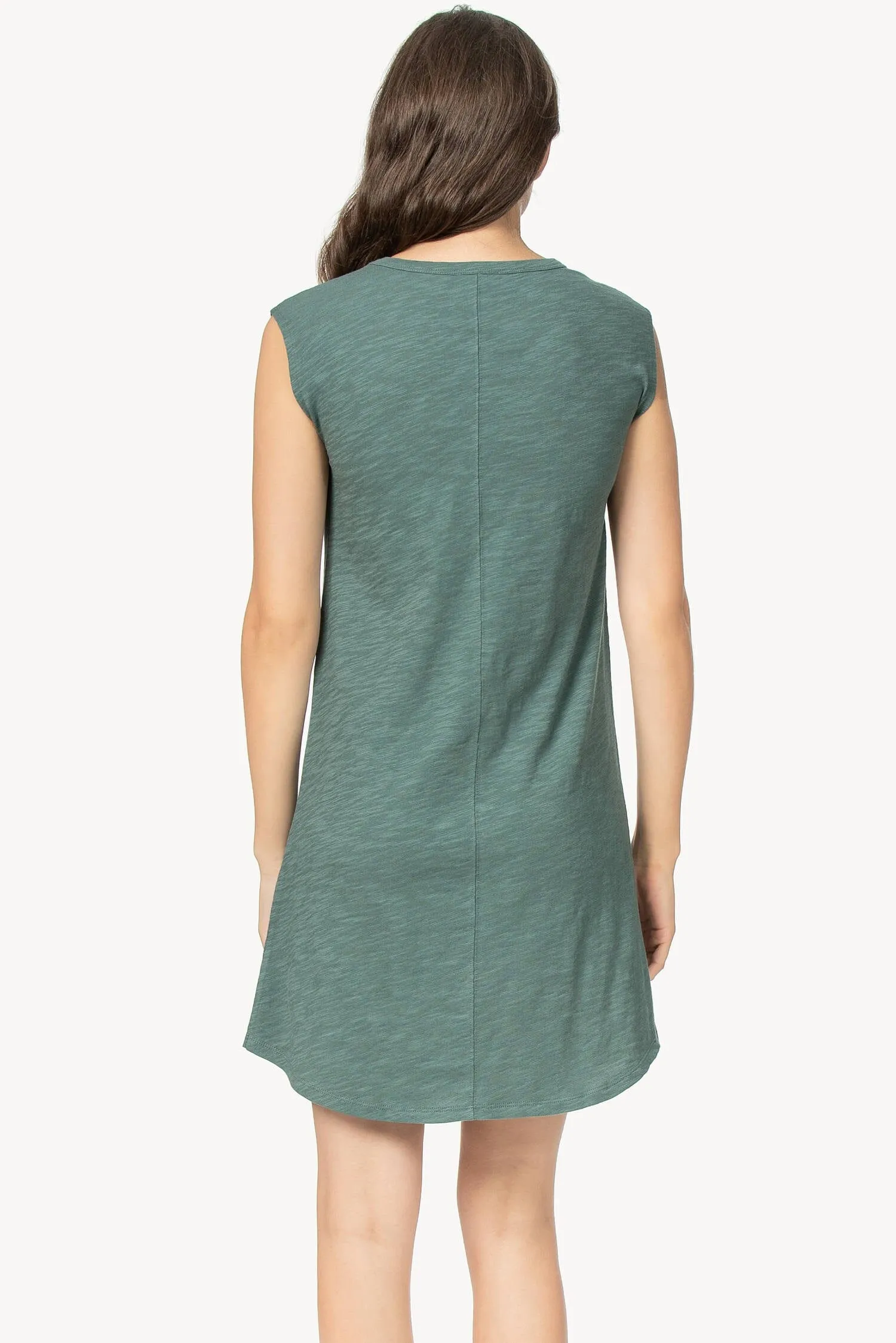 Cap Sleeve Tee Shirt Dress sold by Lilla P product image thumbnail 2