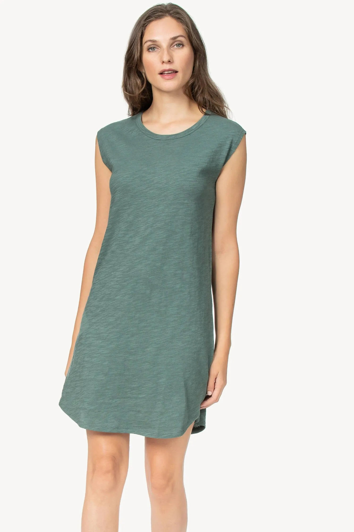 Cap Sleeve Tee Shirt Dress sold by Lilla P