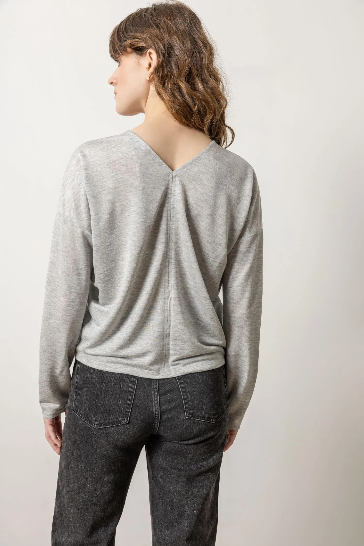 Sparkle Double V Top sold by Lilla P product image thumbnail 2