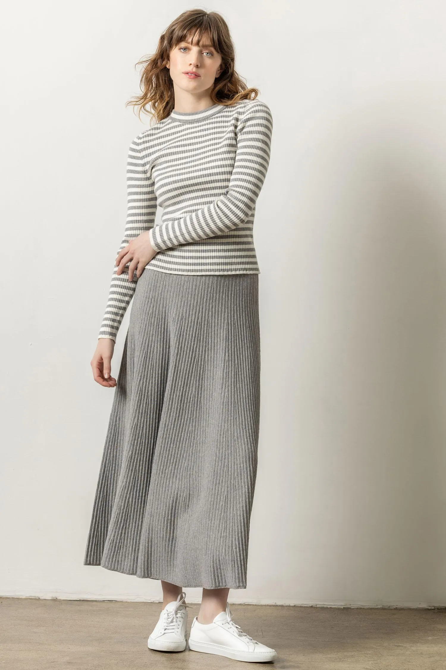 Striped Crewneck Sweater sold by Lilla P product image thumbnail 5