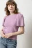 Crew Neck Flutter Sleeve Sweater sold by Lilla P
