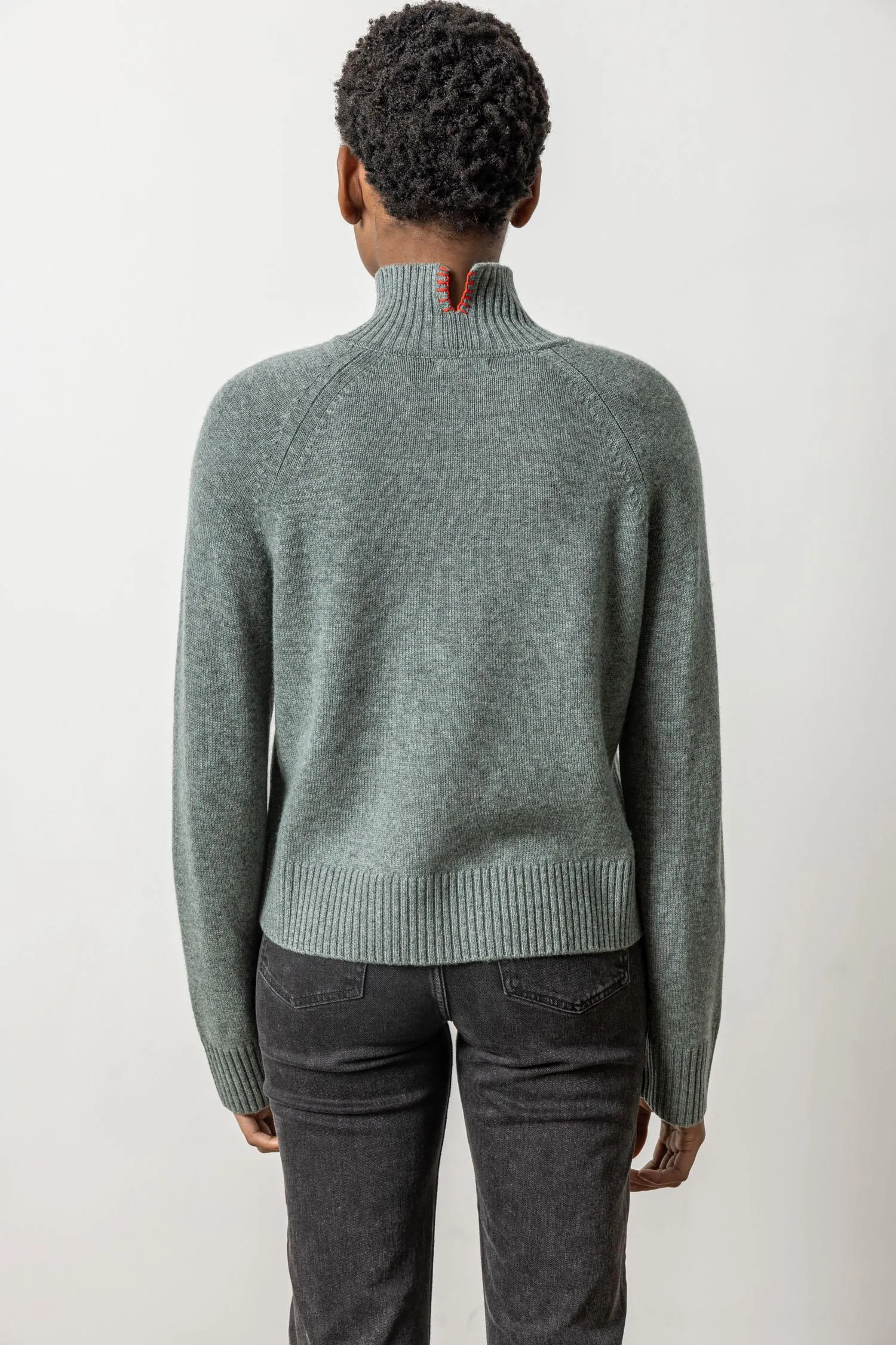 Full Sleeve Turtleneck Sweater sold by Lilla P product image thumbnail 3