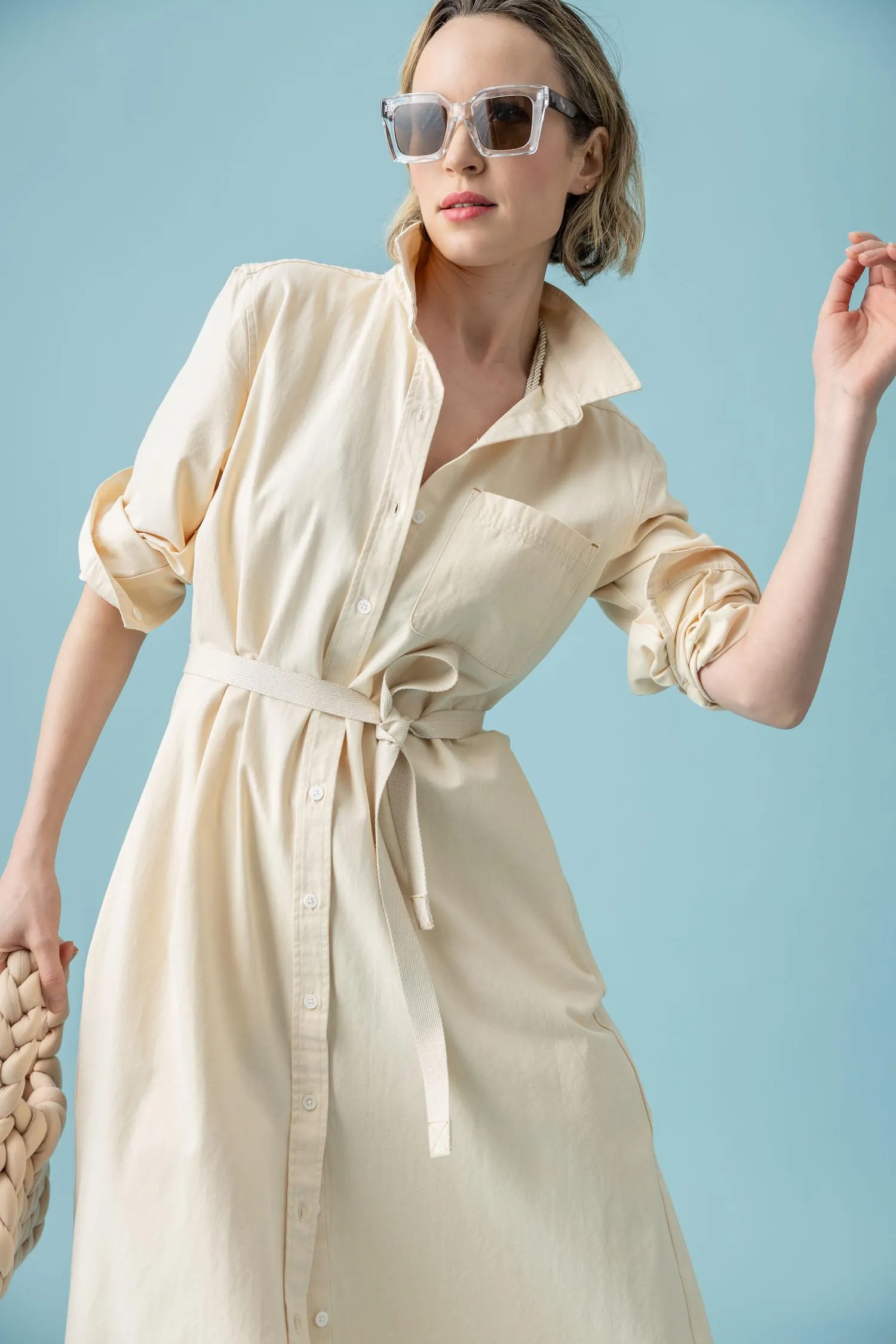 Maxi Shirt Dress sold by Lilla P product image thumbnail 2