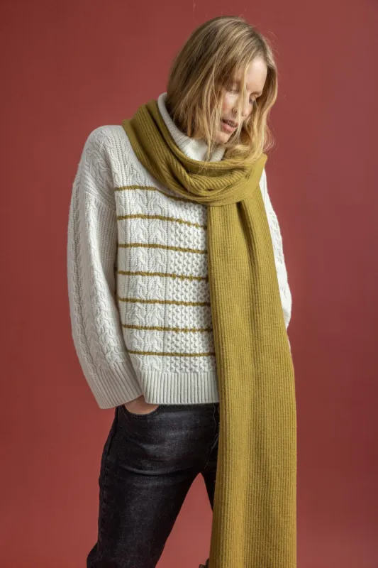 Ribbed Scarf sold by Lilla P