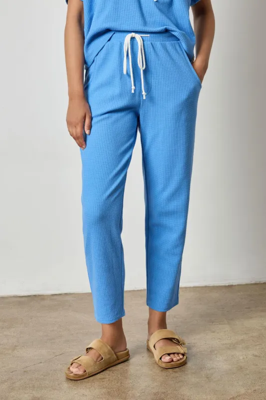 Drawcord Waffle Pant made by Lilla P