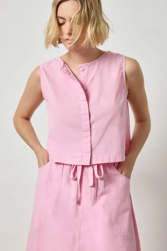 Hidden Placket Top sold by Lilla P