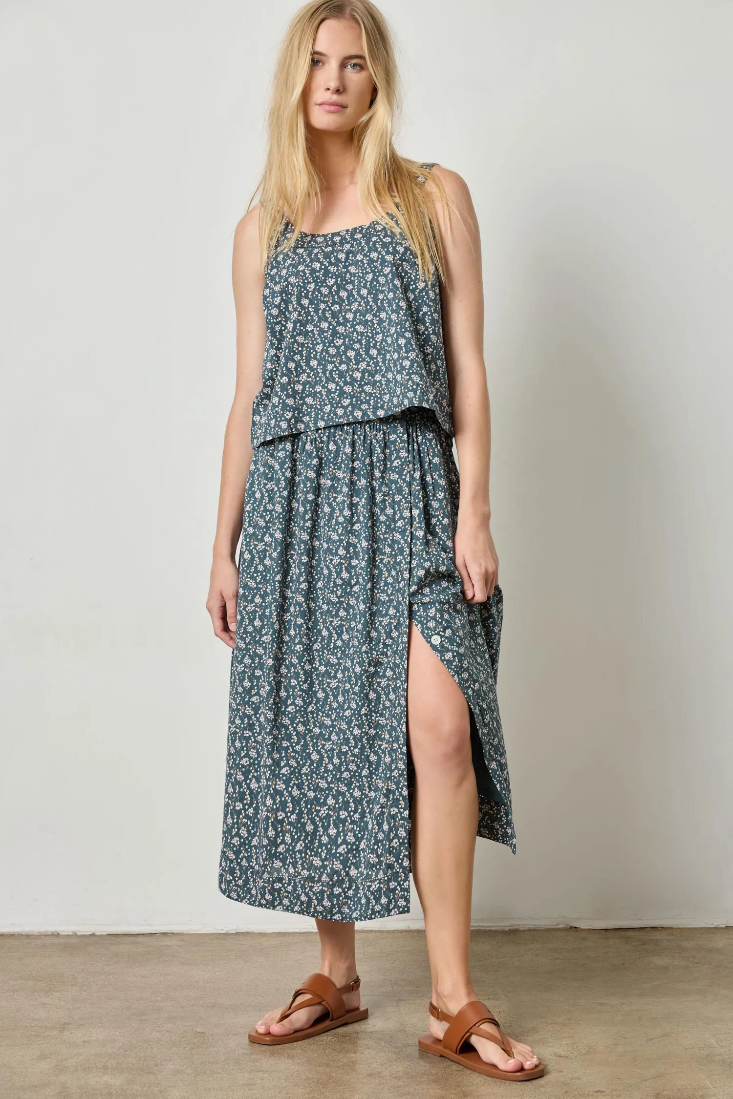 Button Back Tank sold by Lilla P product image thumbnail 3