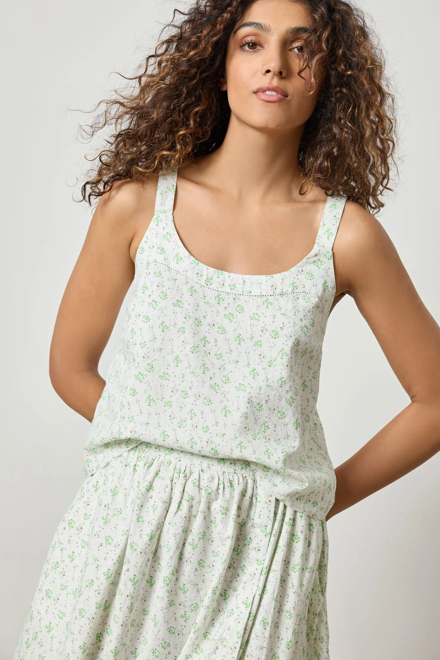 Button Back Tank sold by Lilla P product image thumbnail 4