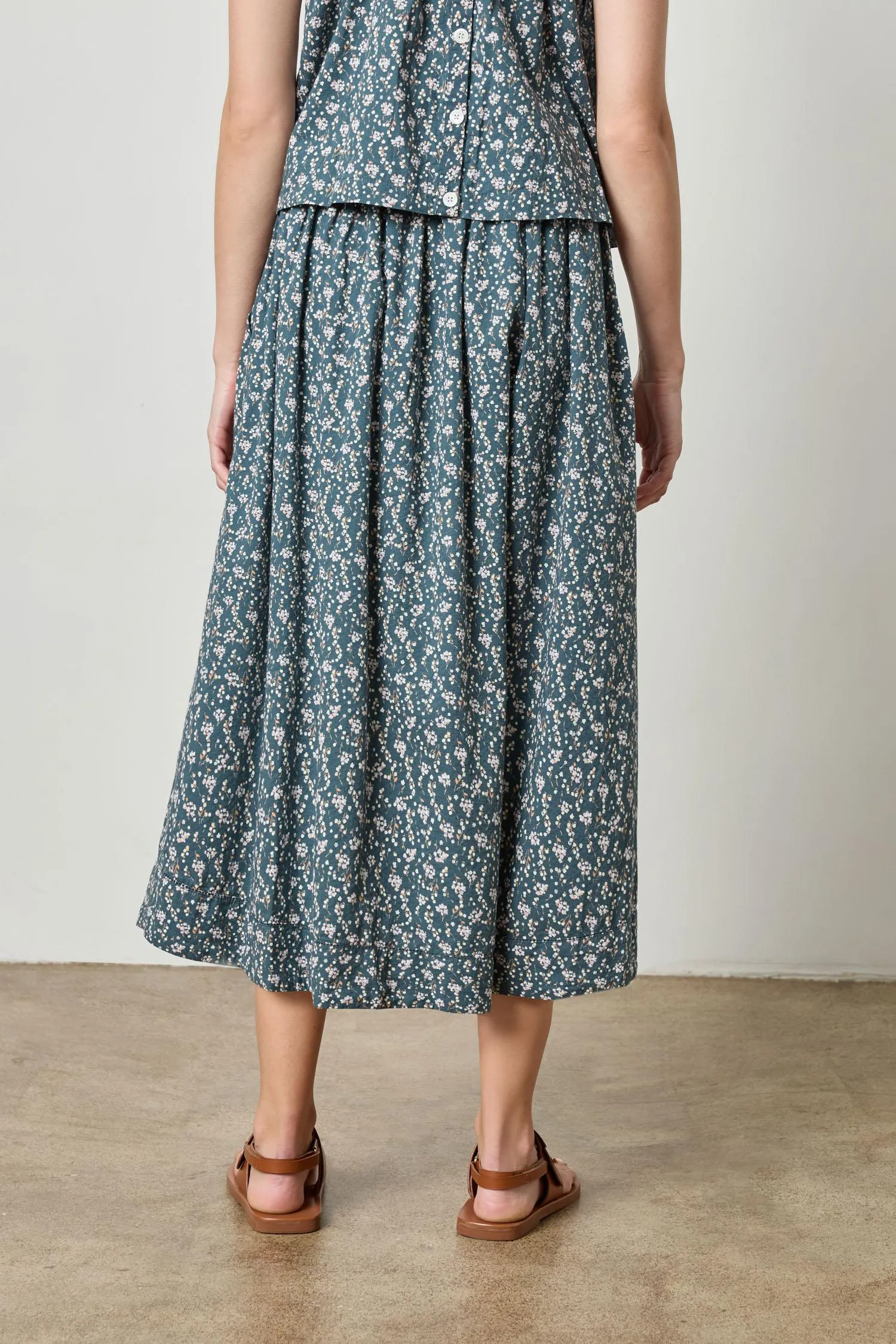 Faux Wrap Long Skirt sold by Lilla P product image thumbnail 5