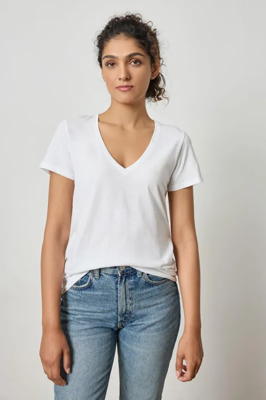 Short Sleeve V-Neck sold by Lilla P
