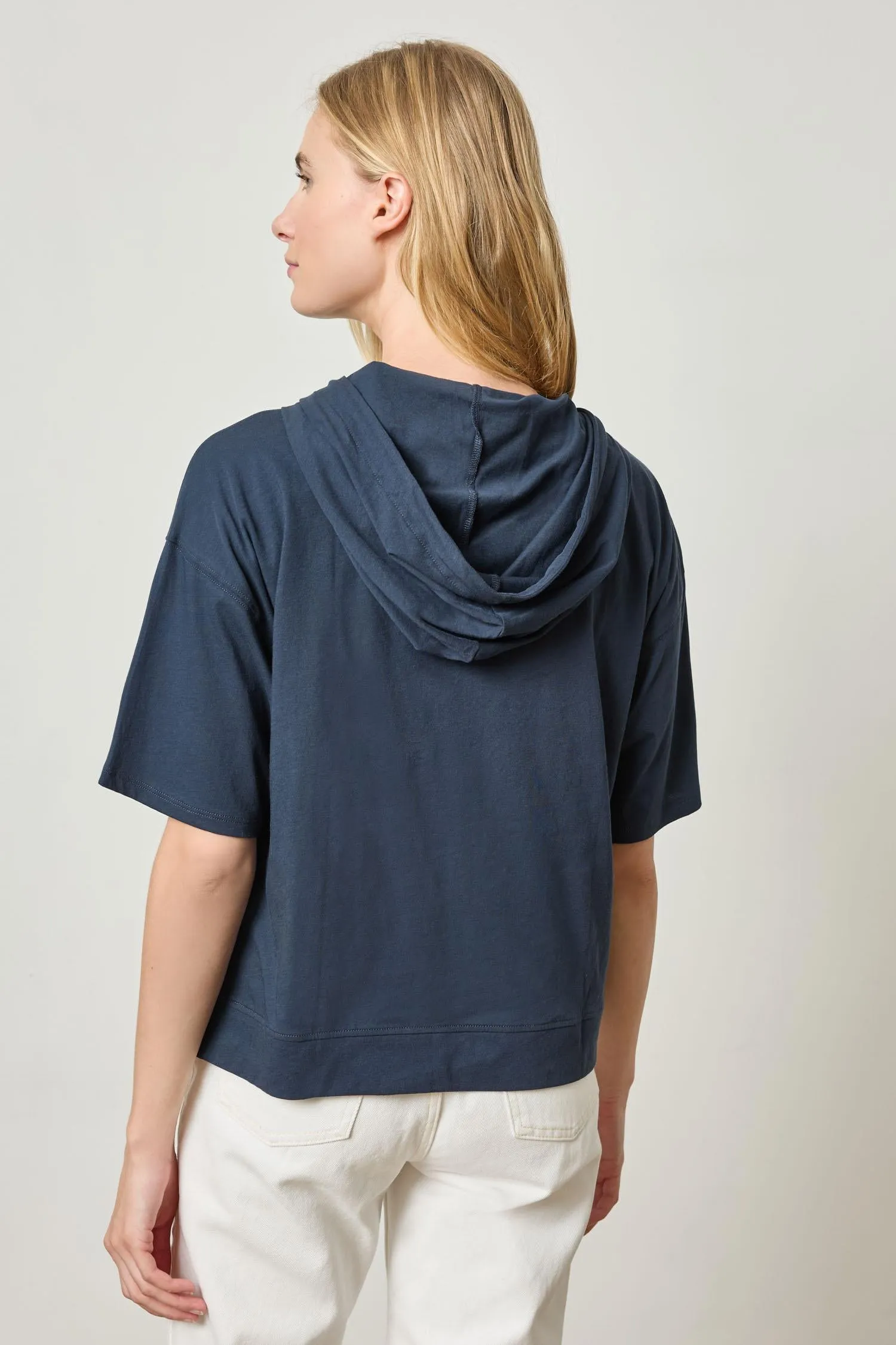 Short Sleeve Hoodie sold by Lilla P product image thumbnail 2