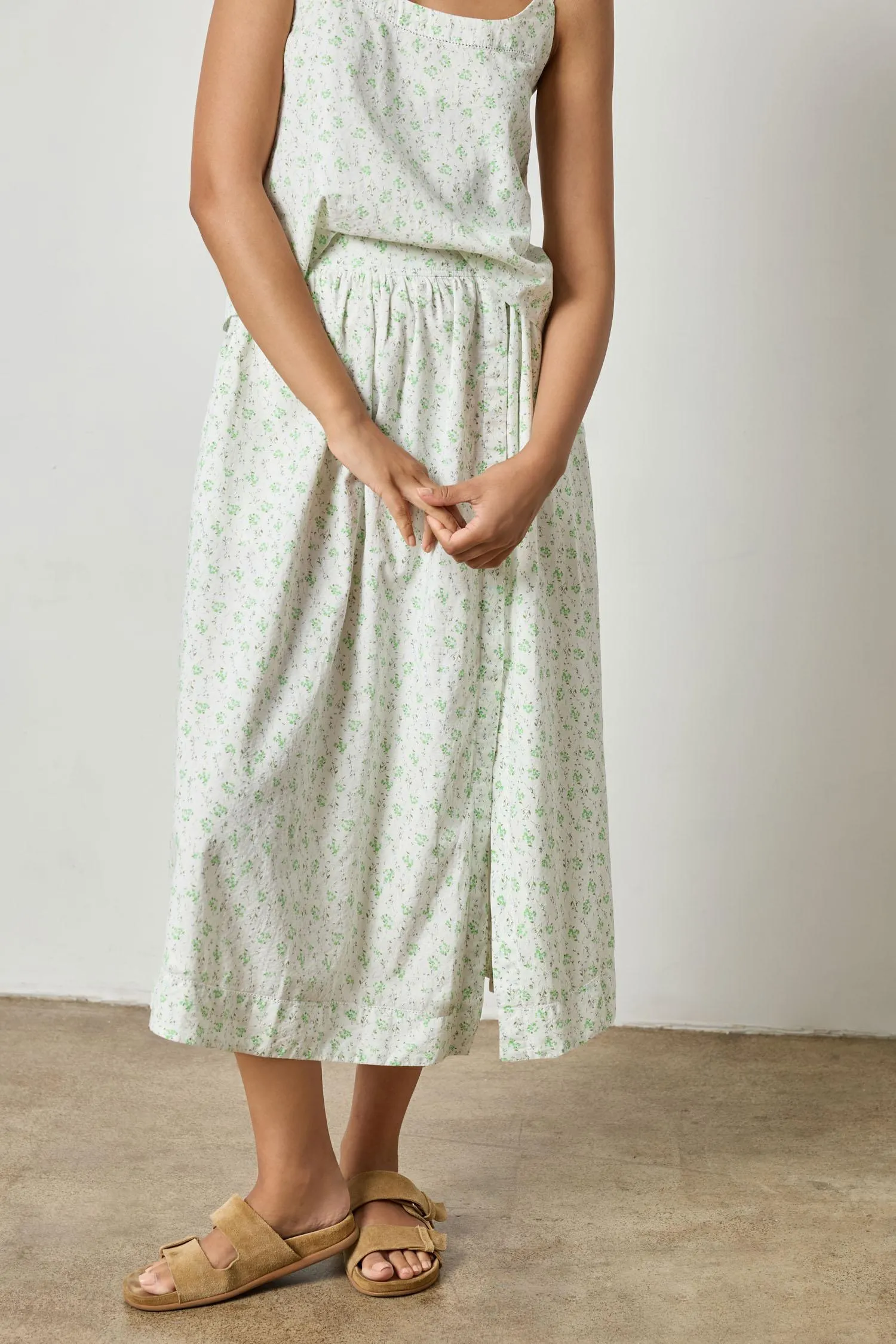 Faux Wrap Long Skirt sold by Lilla P product image thumbnail 3