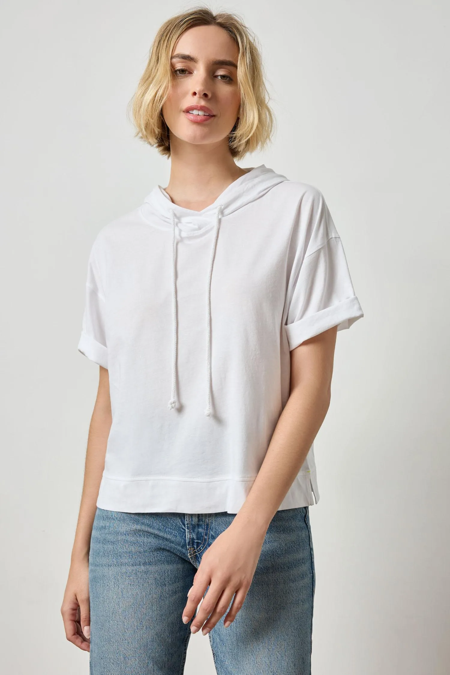 Short Sleeve Hoodie sold by Lilla P product image thumbnail 2