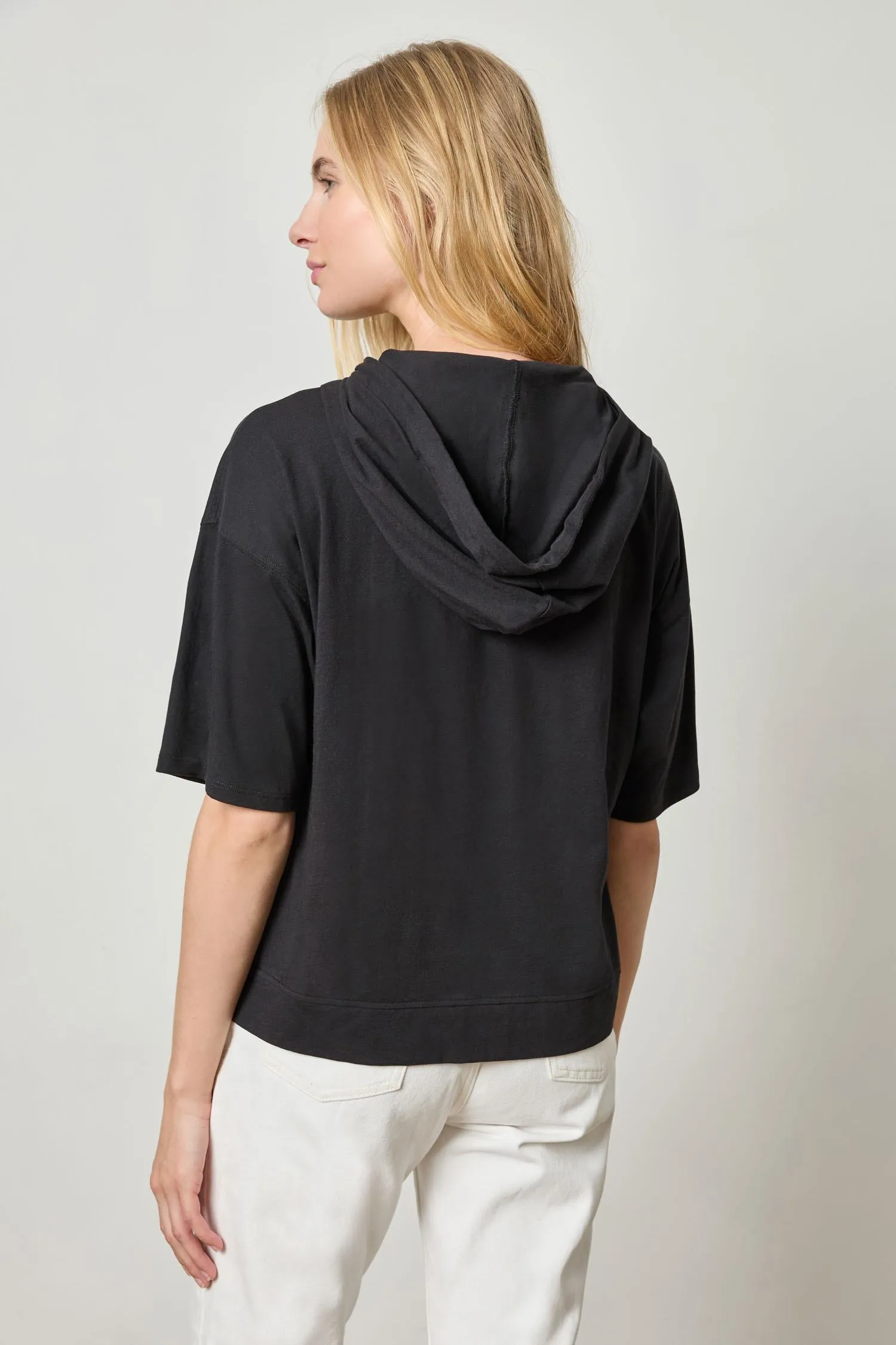 Short Sleeve Hoodie sold by Lilla P product image thumbnail 5