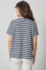 Striped Boyfriend Tee sold by Lilla P