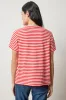 Striped Boyfriend Tee sold by Lilla P