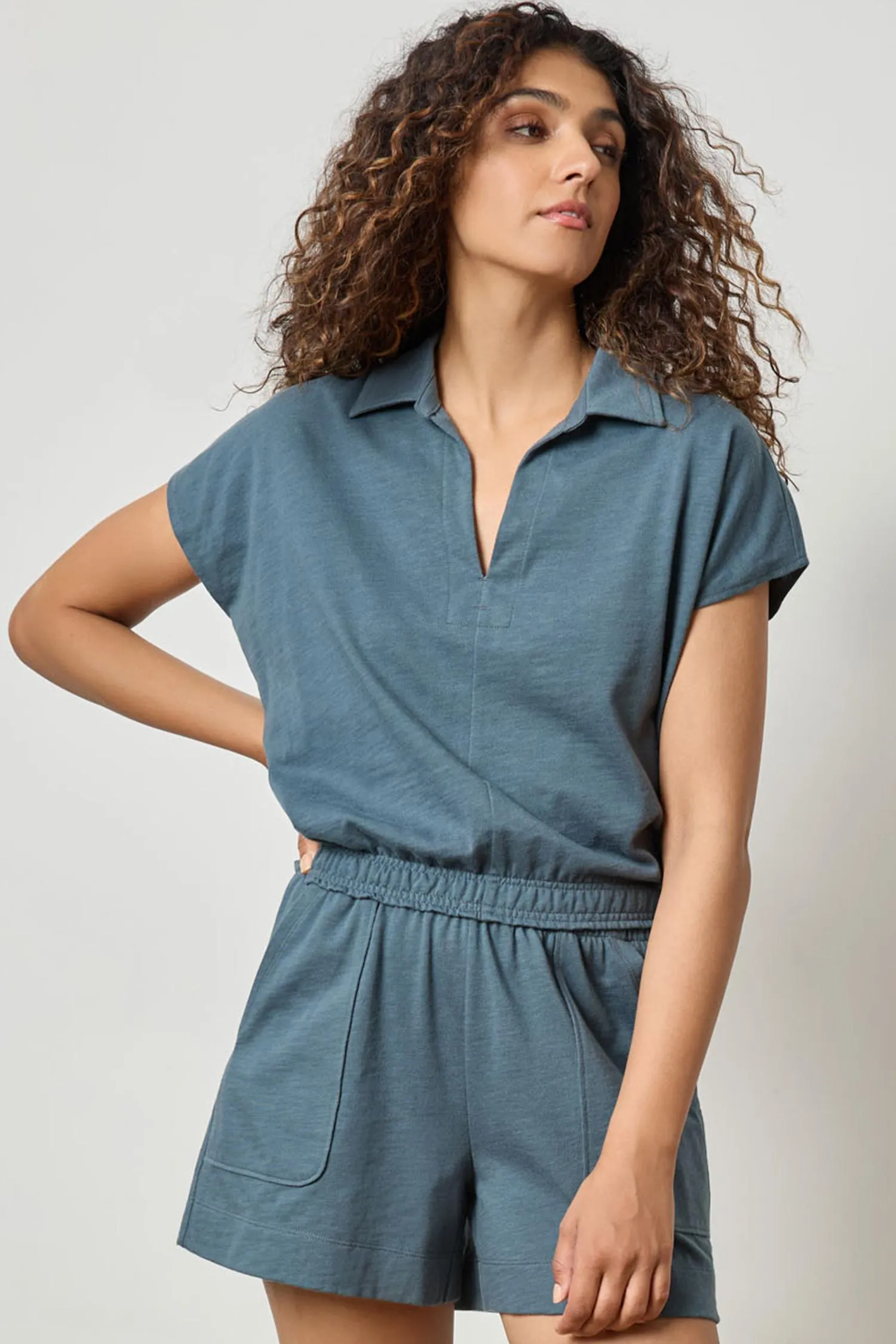 Elastic Hem Polo sold by Lilla P