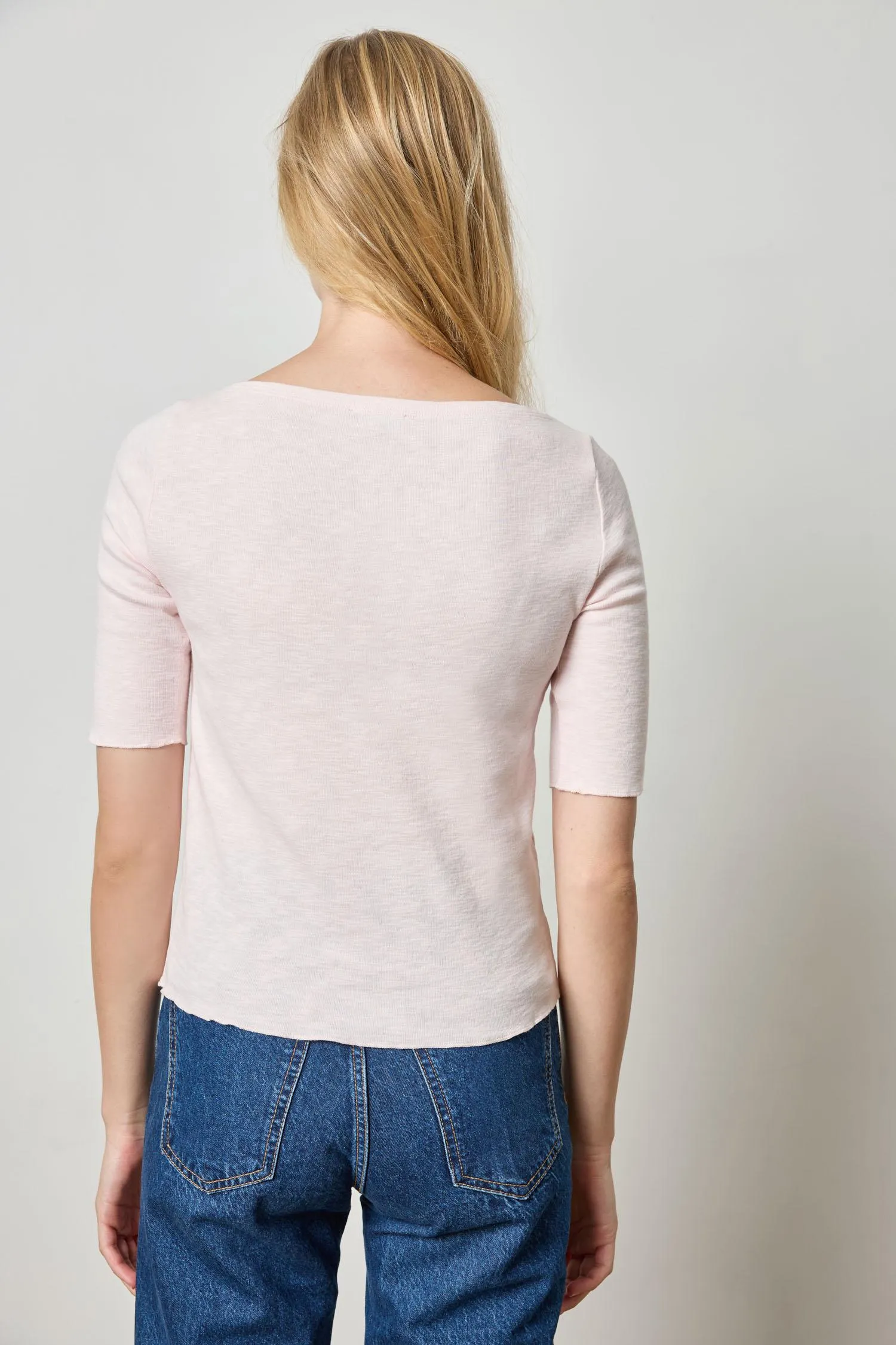 Elbow Sleeve Boatneck sold by Lilla P product image thumbnail 4