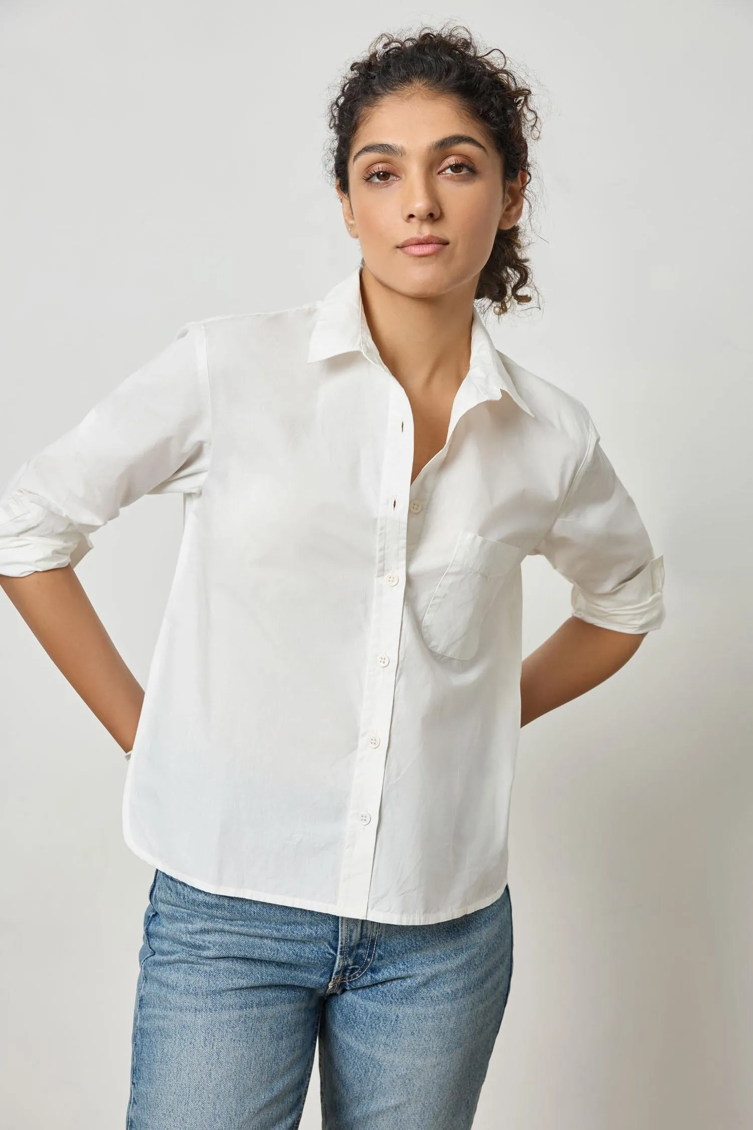 Poplin Button Down sold by Lilla P product image thumbnail 5